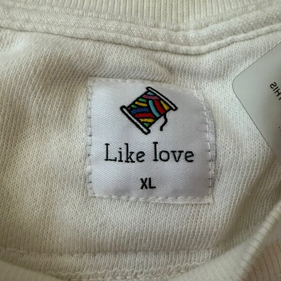 Tie-Dye Sweatshirt By Like Love XL Cotton/Polyester Blend - Picture 6 of 12